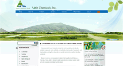 Desktop Screenshot of aktinchem.com